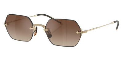 Oliver Peoples® TK-13 OV1353ST 5035Q1 52 - Gold / Dark Brown Gradient Mirror Sunglasses