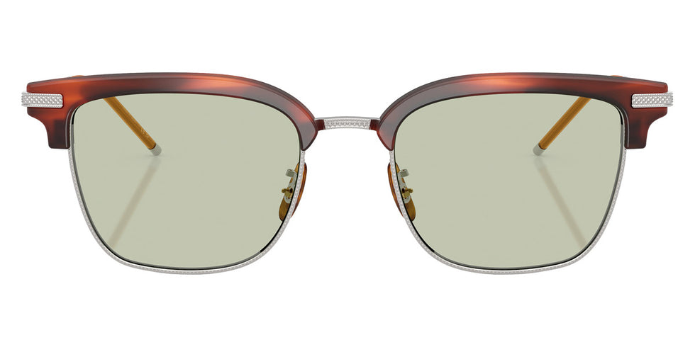 Oliver Peoples® TK-12 OV1354T 5254 50 - Tuscany Tortoise/Brushed Silver Eyeglasses