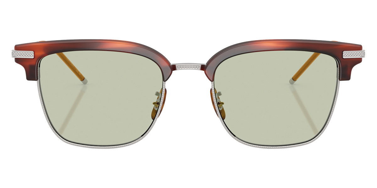 Oliver Peoples® TK-12 OV1354T 5254 50 - Tuscany Tortoise/Brushed Silver Eyeglasses