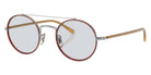 Oliver Peoples® Etlin OV1355T 5036 47 - Silver/Amber Eyeglasses
