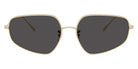 Oliver Peoples® Eylla OV1356S 503587 57 - Gold / Grey Sunglasses