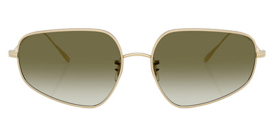 Oliver Peoples® Eylla OV1356S 50358E 57 - Gold / Olive Gradient Sunglasses