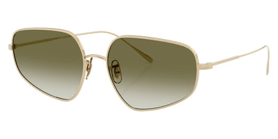 Oliver Peoples® Eylla OV1356S 50358E 57 - Gold / Olive Gradient Sunglasses