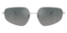 Oliver Peoples® Eylla OV1356S 50366I 57 - Silver / Dark Grey Gradient Mirror Sunglasses