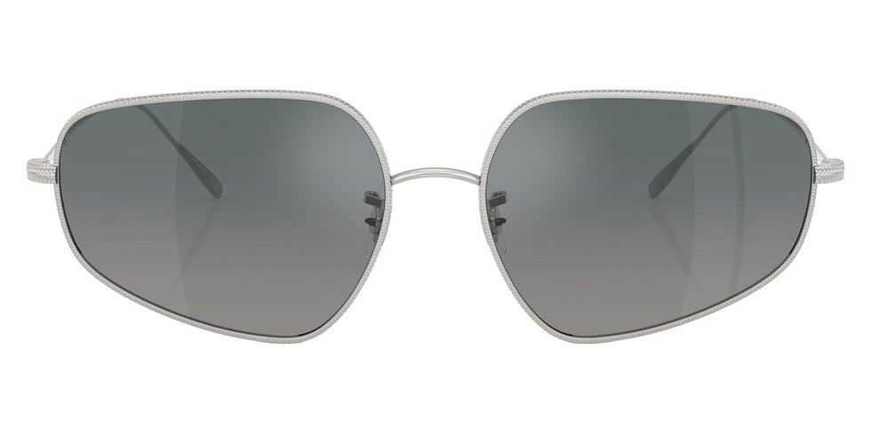 Oliver Peoples® Eylla OV1356S 50366I 57 - Silver / Dark Grey Gradient Mirror Sunglasses