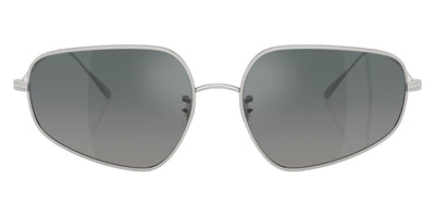 Oliver Peoples® Eylla OV1356S 50366I 57 - Silver / Dark Grey Gradient Mirror Sunglasses