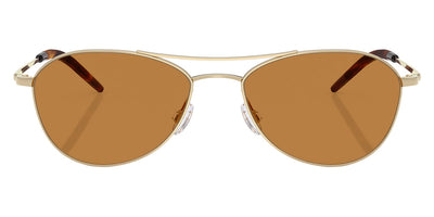 Oliver Peoples® Aero II OV1358S 503553 57 - Gold / Cognac Sunglasses