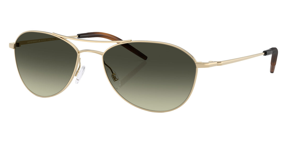 Oliver Peoples® Aero II OV1358S 5035BH 57 - Gold / G 15 Gradient Sunglasses