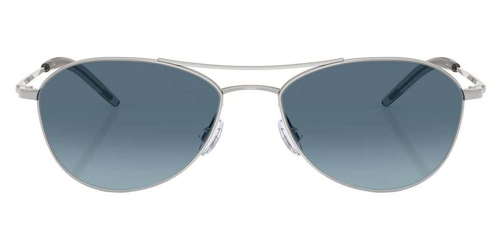 Oliver Peoples® Aero II OV1358S 5036Q8 57 - Silver / Marine Gradient Sunglasses
