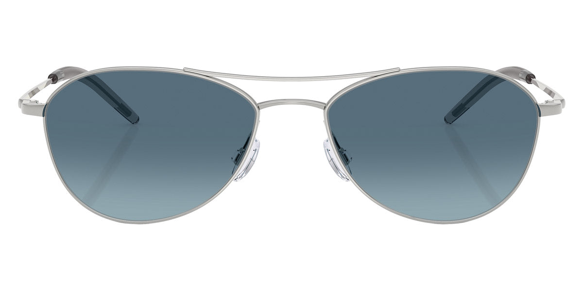Oliver Peoples® Aero II OV1358S 5036Q8 57 - Silver / Marine Gradient Sunglasses