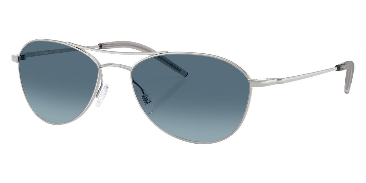 Oliver Peoples® Aero II OV1358S 5036Q8 57 - Silver / Marine Gradient Sunglasses