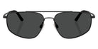 Oliver Peoples® R-14 OV1361S 506287 57 - Matte Black / Dark Slate Sunglasses