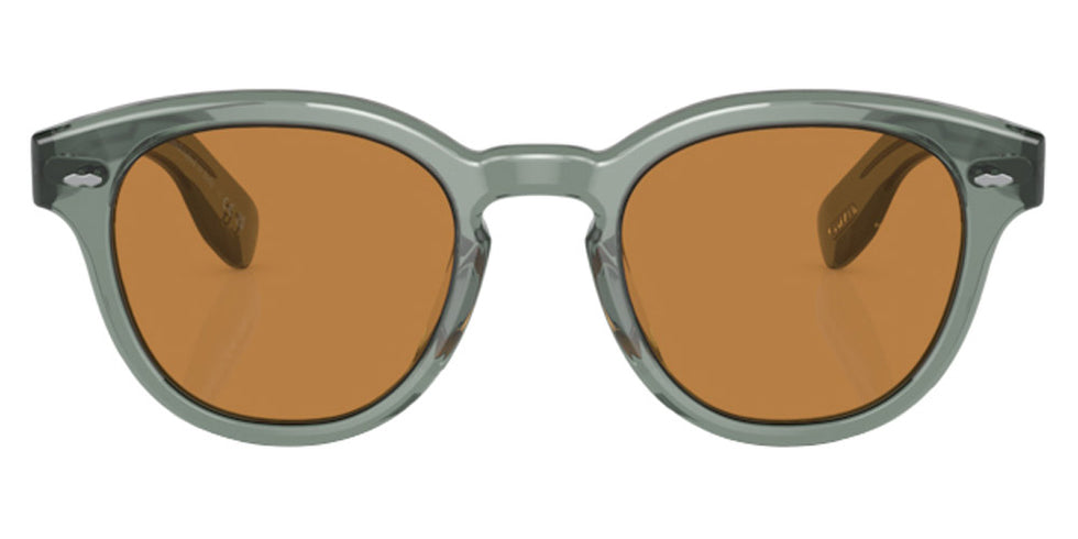 Oliver Peoples® Cary Grant Sun 178253 - Dusty aqua / Cognac Sunglasses
