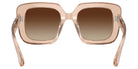 Oliver Peoples® Franca OV5443SU 1471Q1 52 - Blush / Dark Brown Gradient Mirrored Sunglasses