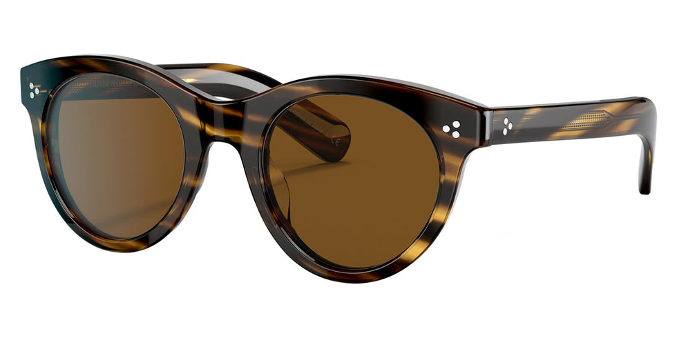 Oliver Peoples® Merrivale OP 0OV5451SU 100357 49 - Cocobolo / True Brown Polar Sunglasses