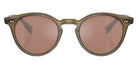 Oliver Peoples® Romare Sun OV5459SU 1678W4 48 - Dusty Olive / Persimmon Mirrored Sunglasses