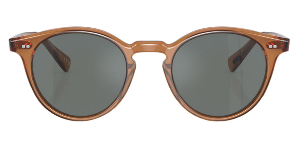 Oliver Peoples® Romare Sun OV5459SU 1783w5 50 - Espresso / Regal blue Sunglasses