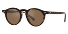 Oliver Peoples® Op-13 Sun OV5504SU 1759G8 49 - Semi Matte Atago Tortoise/Cognac Mirror Sunglasses