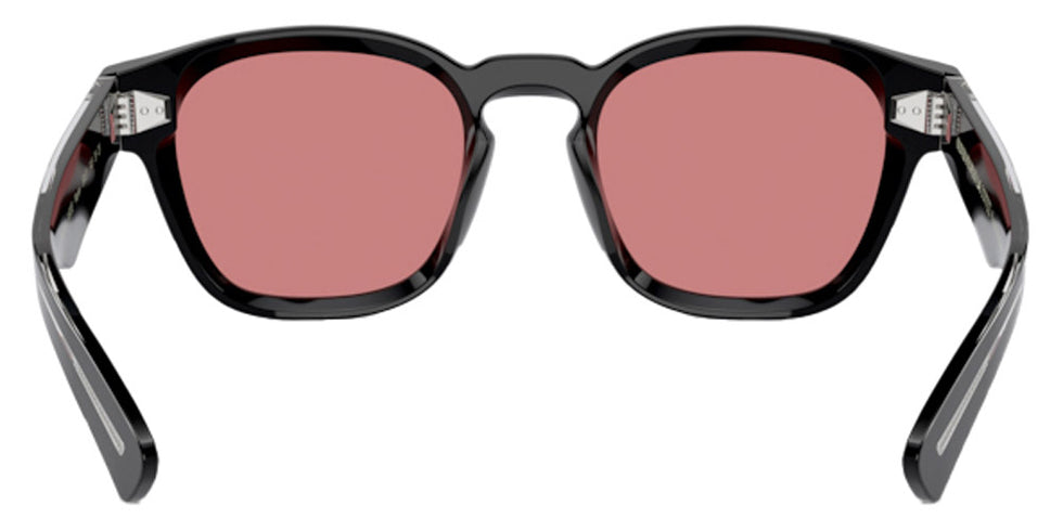 Oliver Peoples® Maysen OV5521SU 14923E 50 - Black / Magenta Photochromic Mirrored Sunglasses