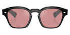 Oliver Peoples® Maysen OV5521SU 14923E 50 - Black / Magenta Photochromic Mirrored Sunglasses