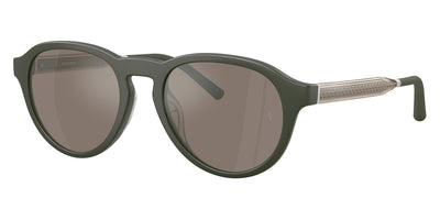 Oliver Peoples® R-8 OP 0OV5557SU 70067I 51 - Semi-Matte Green Smoke / Sierra Flash Mirror Sunglasses