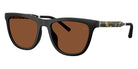 Oliver Peoples® R-9 OP 0OV5558SU 700153 52 - Semi-Matte Black / Clay Sunglasses