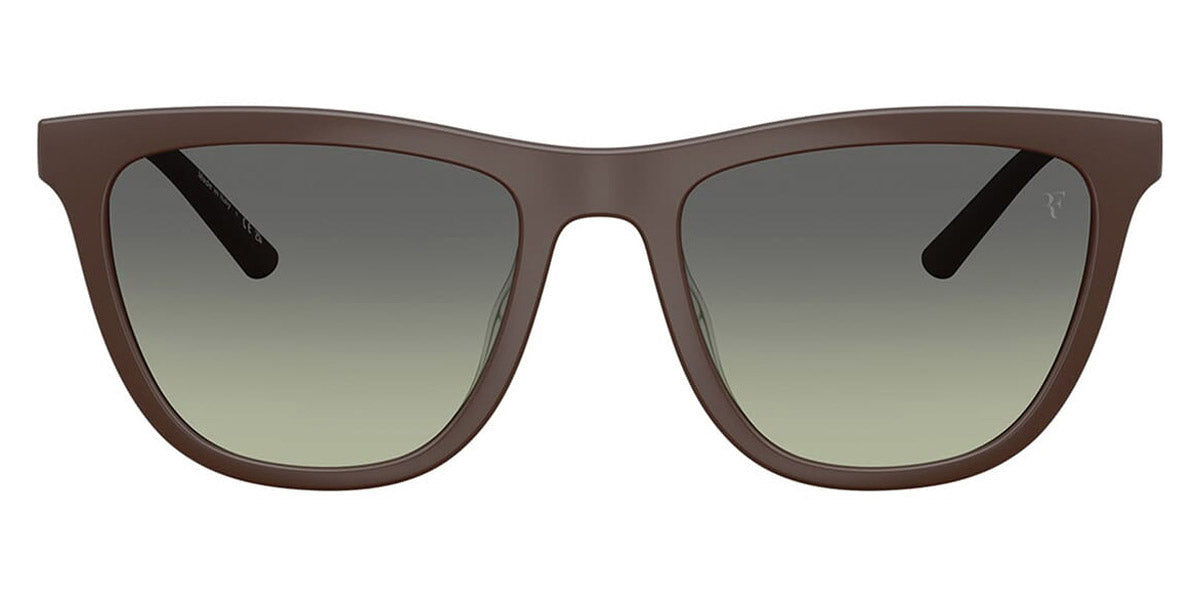 Oliver Peoples® R-9 OP 0OV5558SU 70052A 52 - Semi-Matte Umber / Forest Gradient Sunglasses