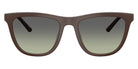 Oliver Peoples® R-9 OP 0OV5558SU 70052A 52 - Semi-Matte Umber / Forest Gradient Sunglasses