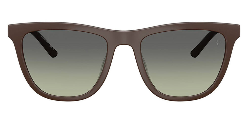 Oliver Peoples® R-9 OP 0OV5558SU 70052A 52 - Semi-Matte Umber / Forest Gradient Sunglasses