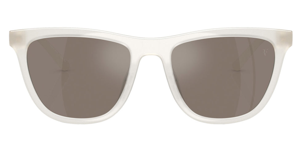 Oliver Peoples® R-9 OP 0OV5558SU 70077I 52 - Warm White / Sierra Flash Mirror Sunglasses