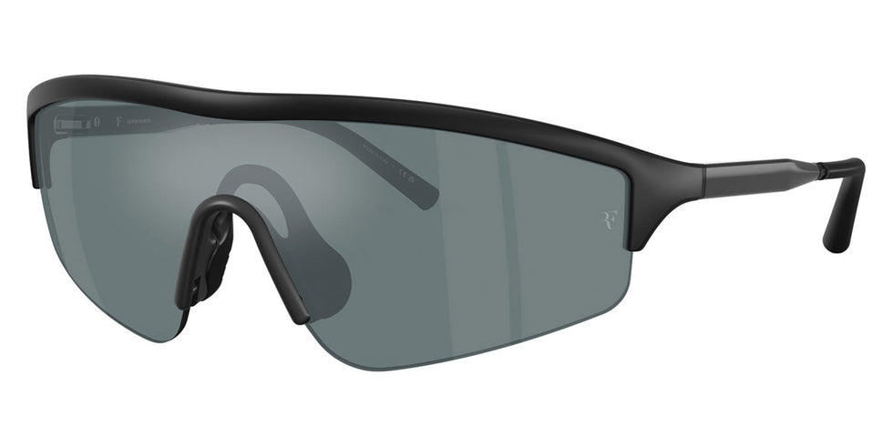 Oliver Peoples® R-7 OP 0OV5560S 70016G 36 - Semi-Matte Black / Grey Flash Mirror Sunglasses