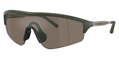 Oliver Peoples® R-7 OP 0OV5560S 70067I 36 - Semi-Matte Green Smoke / Sierra Flash Mirror Sunglasses