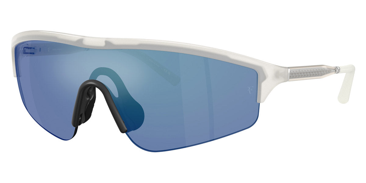 Oliver Peoples® R-7 OP 0OV5560S 700755 36 - Warm White / Marine Flash Mirror Sunglasses