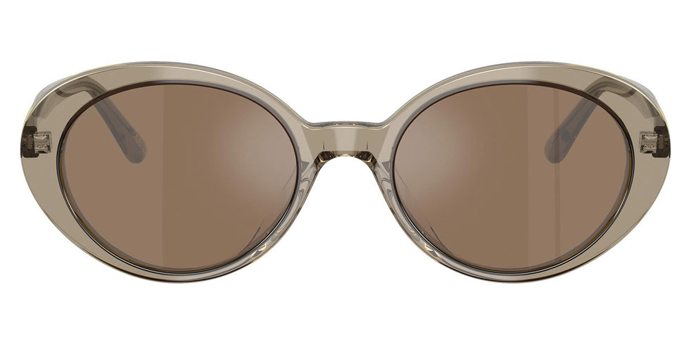 Oliver Peoples® Lumar OP 0OV5565SU 1745G8 51 - Sencha / Cognac Mirror Sunglasses