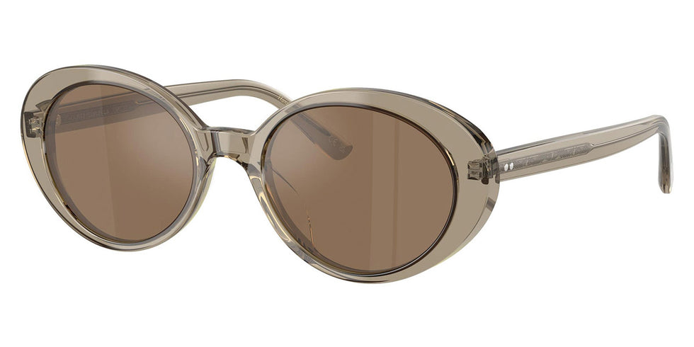 Oliver Peoples® Lumar OP 0OV5565SU 1745G8 51 - Sencha / Cognac Mirror Sunglasses