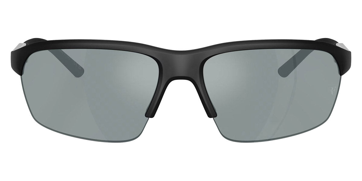 Oliver Peoples® R-6 OP 0OV5572S 70016G 65 - Semi-Matte Black / Grey Polar Flash Mirror Sunglasses