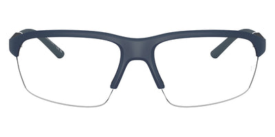 Oliver Peoples® R-6 OP 0OV5572S 7003SB 65 - Semi-Matte Blue Ash / Clear Blue Light Filter Sunglasses