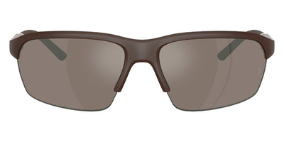 Oliver Peoples® R-6 OP 0OV5572S 70057I 65 - Semi-Matte Umber / Sierra Flash Mirror Sunglasses