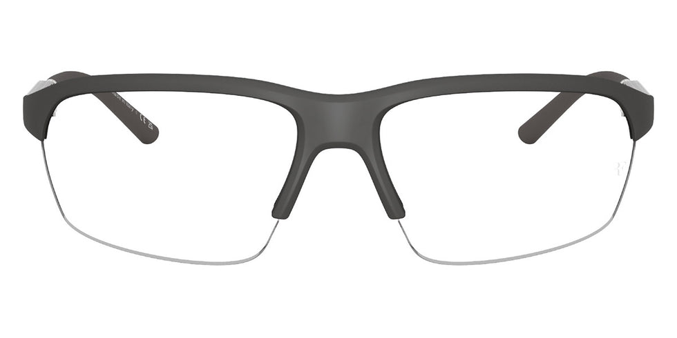 Oliver Peoples® R-6 OP 0OV5572S 7008SB 65 - Semi-Matte Anthracite / Clear Blue Light Filter Sunglasses