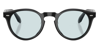Oliver Peoples® N.07 OV5587SU 1731GH 48 - Black / Sky Blue Transition Photochromic Sunglasses
