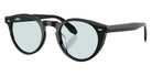 Oliver Peoples® N.07 OV5587SU 1731GH 48 - Black / Sky Blue Transition Photochromic Sunglasses