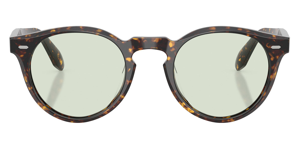 Oliver Peoples® N.07 OV5587SU 174121 48 - Atago Tortoise / Green Transition Photochromic Sunglasses