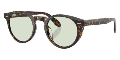 Oliver Peoples® N.07 OV5587SU 174121 48 - Atago Tortoise / Green Transition Photochromic Sunglasses