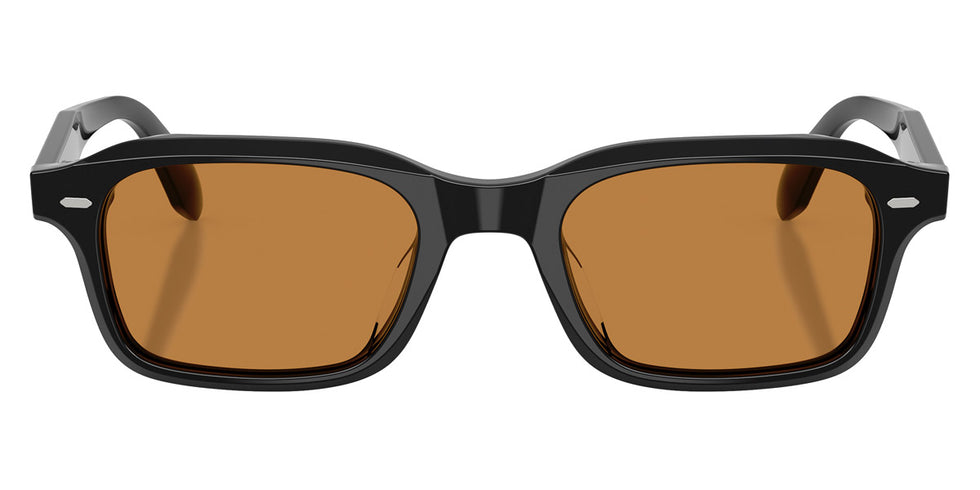 Oliver Peoples® N.08 OV5588SU 173153 49 - Black / Cognac Sunglasses