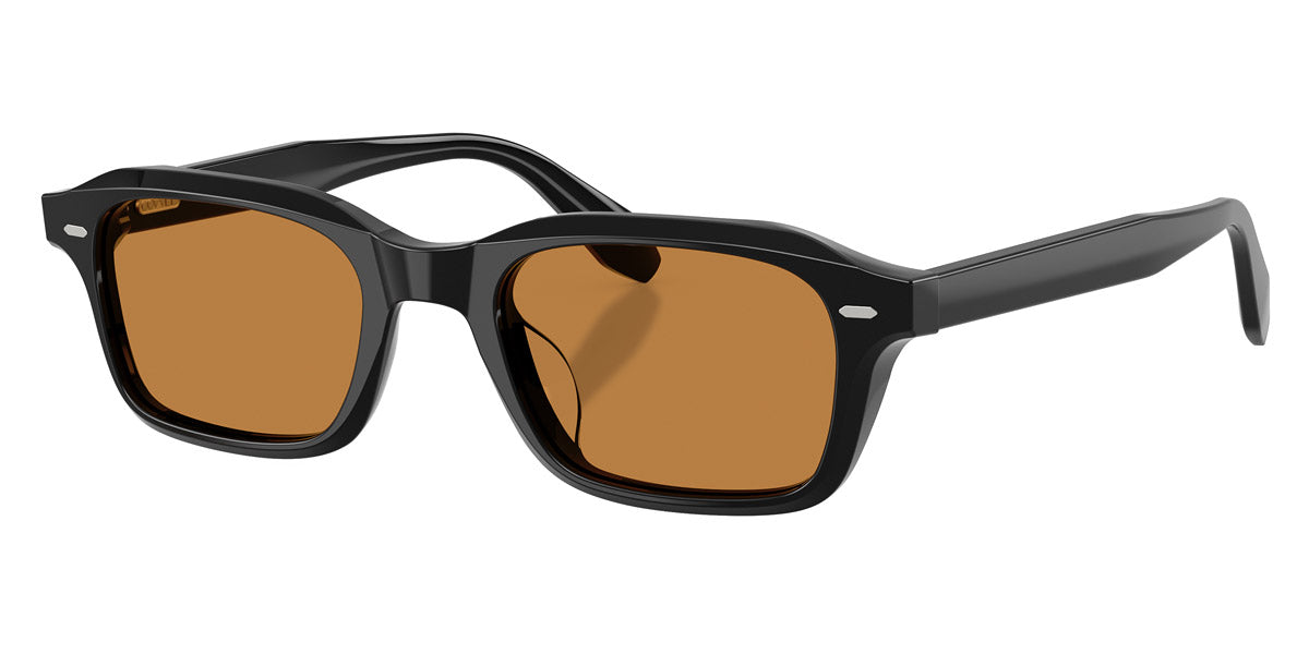 Oliver Peoples® N.08 OV5588SU 173153 49 - Black / Cognac Sunglasses