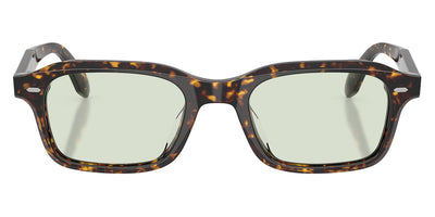 Oliver Peoples® N.08 OV5588SU 174121 49 - Atago Tortoise / Green Transition Photochromic Sunglasses