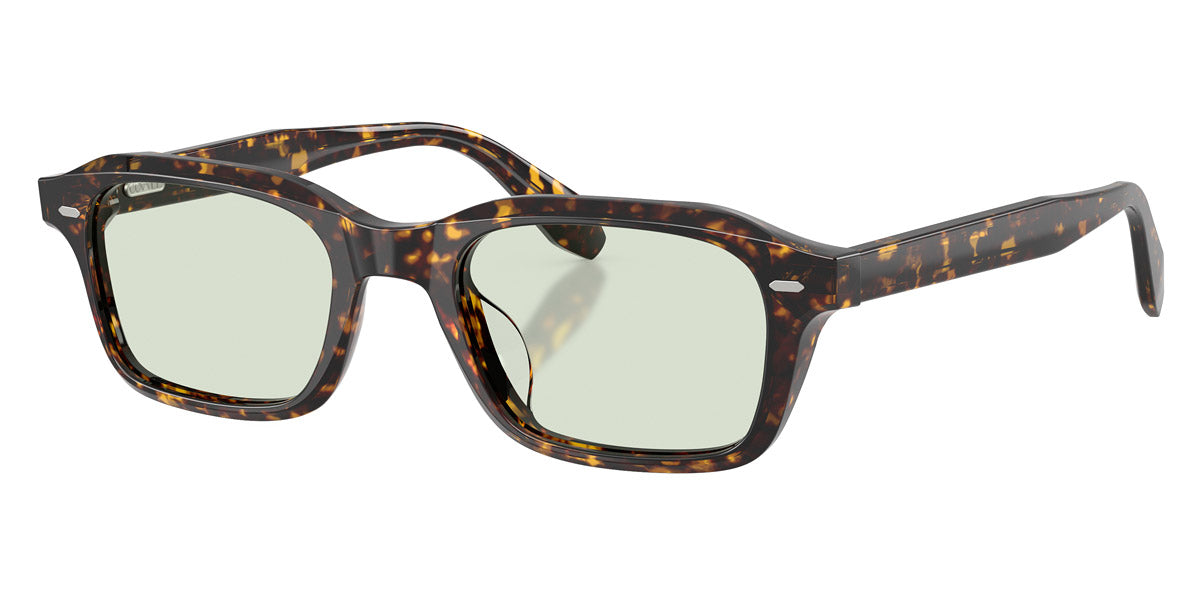 Oliver Peoples® N.08 OV5588SU 174121 49 - Atago Tortoise / Green Transition Photochromic Sunglasses
