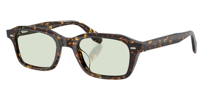 Oliver Peoples® N.08 OV5588SU 174121 49 - Atago Tortoise / Green Transition Photochromic Sunglasses