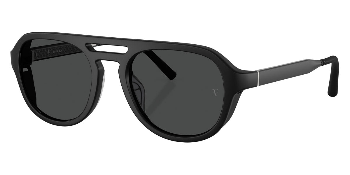 Oliver Peoples® R-13 OV5589SU 700187 52 - Semi-Matte Black / Dark Slate Sunglasses