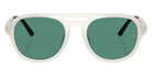 Oliver Peoples® R-13 OV5589SU 70077I 52 - Warm White / Forest Sunglasses